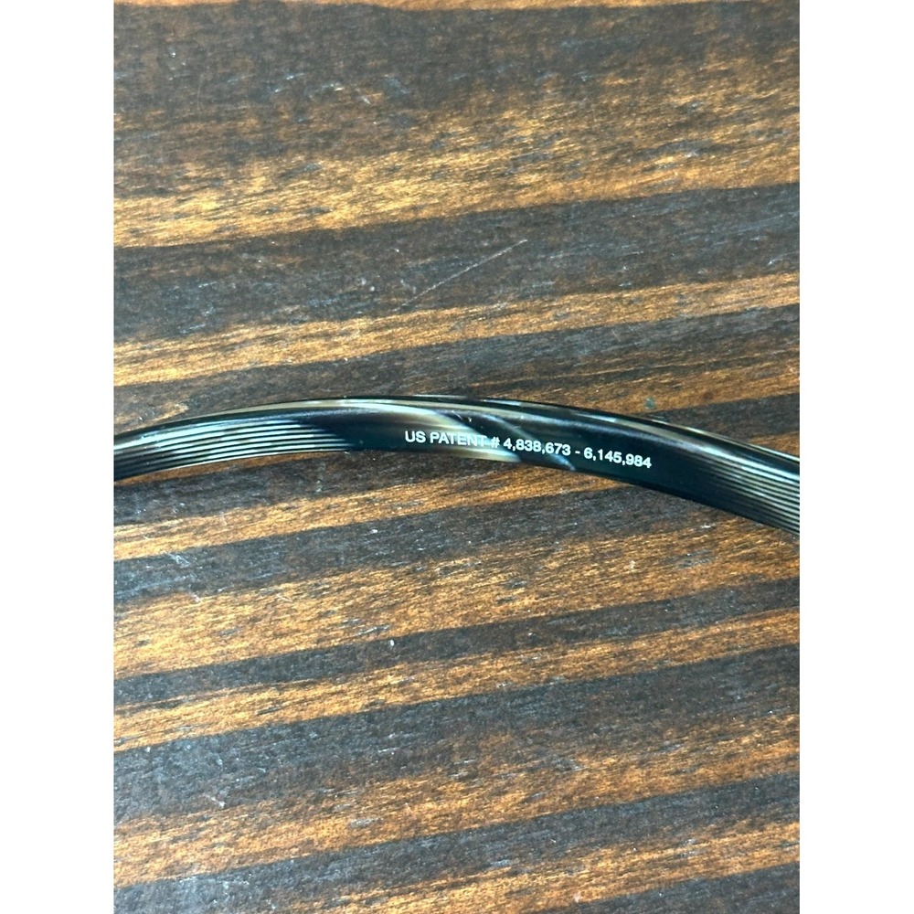 Maui Jim Shoreline MJ-114-02 Adults Black Gray Sunglasses Metal Full Rim - Picture 4 of 8